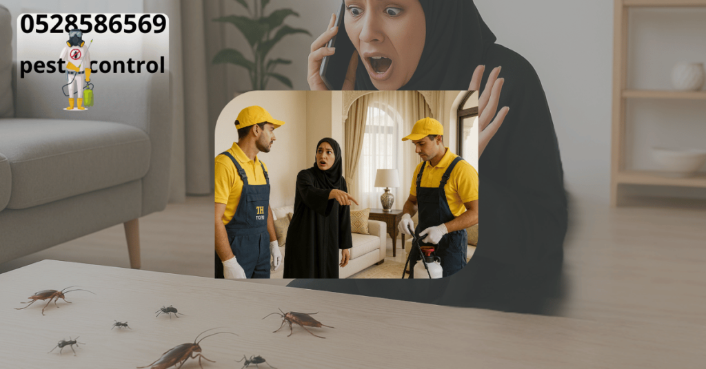 مكافحة الصراصير